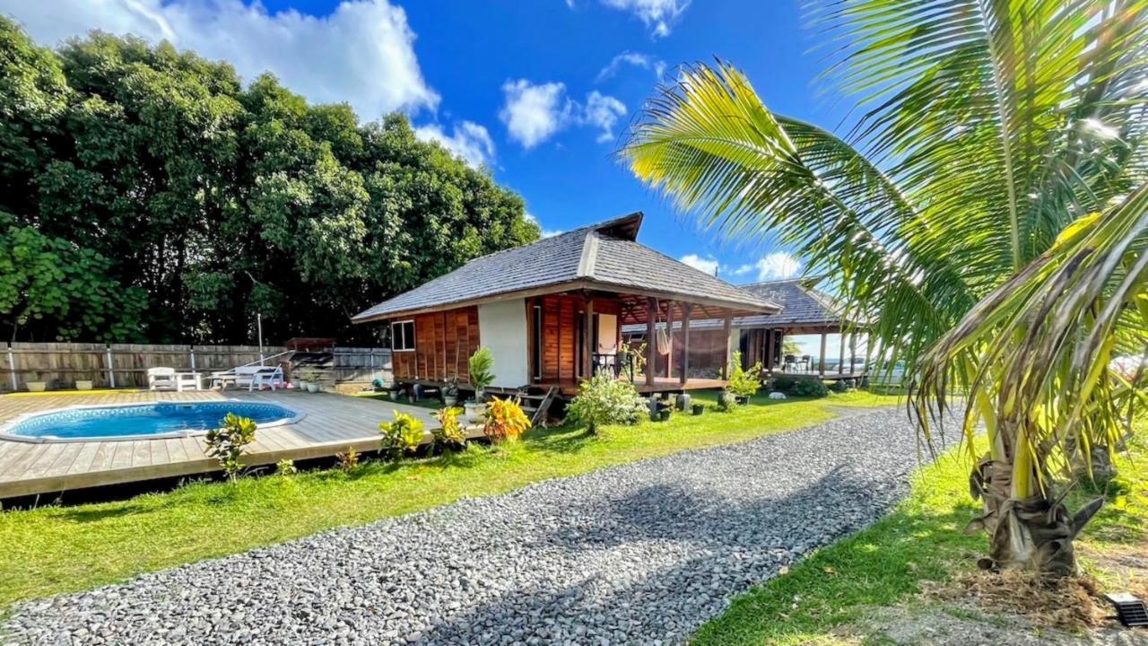 Raiatea - Bungalow Nautilus Lagoon Villa อุตูโรอา ภายนอก รูปภาพ